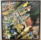 Untitled by William Jeffery Bechtel, Oil on canvas, sold Feb 2021