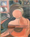 Untitled by William Jeffery Bechtel, Oil on canvas, sold Feb 2021