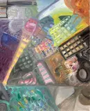 Untitled by William Jeffery Bechtel, Oil on canvas, sold Feb 2021