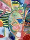 Untitled by William Jeffery Bechtel, Oil on canvas, sold Feb 2021