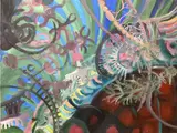 Untitled by William Jeffery Bechtel, Oil on canvas, sold Feb 2021