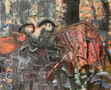 Untitled by William Jeffery Bechtel, Oil on canvas, sold Feb 2021