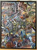Untitled by William Jeffery Bechtel, Oil on canvas, sold Feb 2021