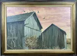 The Haven by Robert Sarsony, Oil on canvas, sold Feb 2021
