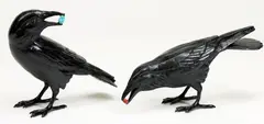 Untitled by Jim Eppler, Bronze sculptures (2), sold Mar 2021