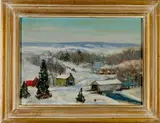 Untitled by Walter Emerson Baum, Oil on board, sold Mar 2021