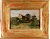 Untitled by Ogden Wood, Oil on board, sold Mar 2021