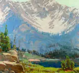 Untitled by Steven Heward, Oil on canvas, sold Mar 2021