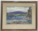 Untitled by Clarence Scott White, Watercolor, sold Mar 2021