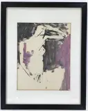 Untitled by Charles Hidley, Watercolor, sold Mar 2021