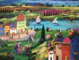 Paradise City by Shlomo Alter, Serigraph, sold Mar 2021
