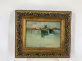 Untitled by Sidney K. Hartman, Oil on board, sold Mar 2021