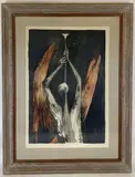 The Trumpeter by Benton Murdoch Spruance, Lithograph, sold Mar 2021