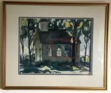 Watercolor by James W. Schucker, Watercolor, sold Apr 2021