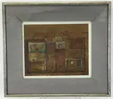 Untitled by Eduardo Tamariz, Mixed media, sold Apr 2021
