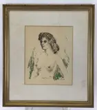 Untitled by Clyde Singer, Mixed media, sold Apr 2021
