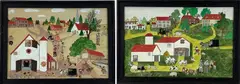 Untitled by Edward Charles Kimmel, Watercolors, sold Apr 2021