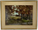 Untitled by Don Hornberger, Oil on board, sold Apr 2021