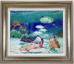 Untitled by Guy Harvey, Lithograph, sold May 2021