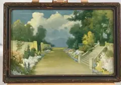 Promenade by Robert Atkinson Fox, Lithograph, sold May 2021