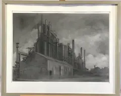 Untitled by Larry Schwinger, Mixed media, sold May 2021