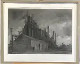 Untitled by Larry Schwinger, Mixed media, sold May 2021