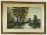 Untitled by Allen Fontaine, Watercolor, sold May 2021