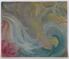 Grief Mode the Young Spring Wild by Glenn Stuart Pearce, Oil on canvas, sold Jun 2021