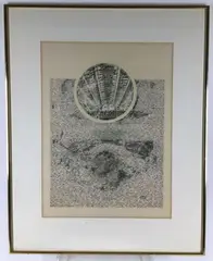 Declaration by David Eugene Henry, Pencil and ink, sold Aug 2021