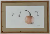 Pumpkin Stems by Alan Magee, Lithograph, sold Aug 2021