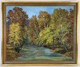 Untitled by Harry Martin Book, Oil on canvas, sold Aug 2021
