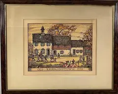 Untitled by John Paulsen, Watercolor, sold Sep 2021