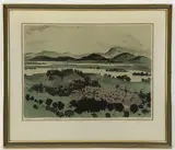 Italian Landscape by Adolf Dehn, Engraving, sold Sep 2021