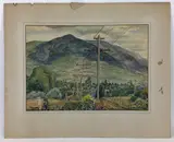 Untitled by Edward Staloff, Watercolor, sold Oct 2021