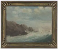 Untitled by Henry Harlow Howe, Oil on canvas, sold Oct 2021