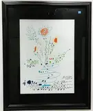 Summer Bouquet by Pablo Picasso, Lithograph, sold Oct 2021