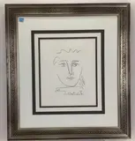 Untitled by Pablo Picasso, Etching, sold Oct 2021