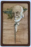 Untitled by Edward Fredrick Behm, Charcoal and oil on canvas, sold Oct 2021