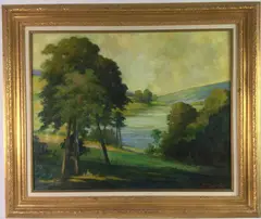 Untitled by Will Coffee, Oil on canvas, sold Oct 2021
