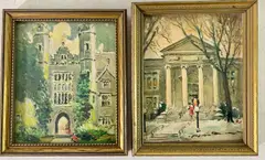 Untitled by John J. Dull, Watercolors (2), sold Oct 2021