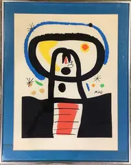 Equinox by Joan Miró, Lithograph, sold Oct 2021