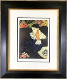 Harlequin Leaning on his Elbow - Acrobat Suite by Pablo Picasso, Lithograph, sold Oct 2021