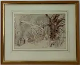 Untitled by Peter Newcombe, Watercolor, sold Oct 2021