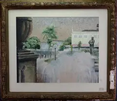 Untitled by Clarence Carter, Watercolor, sold Oct 2021