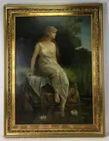 Untitled by Arno von Riesen, Oil on canvas, sold Oct 2021