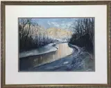 Untitled by Joseph Hoover, Watercolor, sold Nov 2021