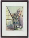 Guten Morgen Dinkelsbuhl by Joseph Hoover, Watercolor, sold Nov 2021