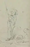 Untitled by John O'Brien Inman, Pencil drawing, sold Nov 2021