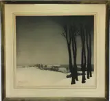 Grand Arbres by Valerius de Saedeleer, Etching, sold Nov 2021