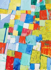 Untitled by Irving B. Haynes, 1991, acrylic on paper, sold Nov 2020